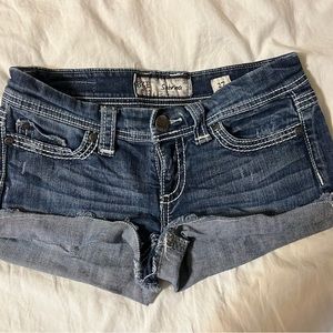BKE denim Sabrina shorts